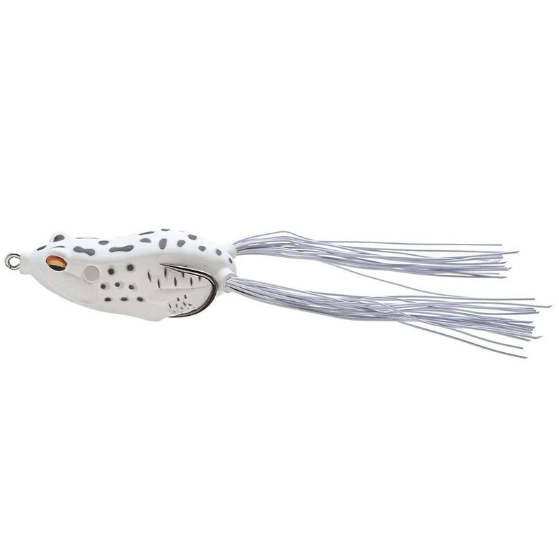 3D Floating Skirt Frog - Savage Gear - Color:White Leopard Matte