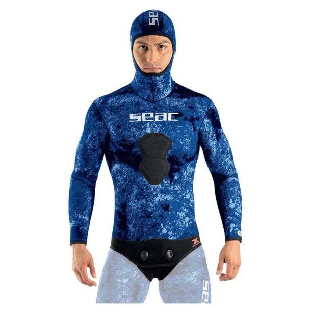 Men's Jacket Ghost Blue 3MM - Seac - Size:Large