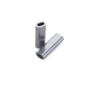 Oval Aluminum Leader Sleeve - Size:1.5x18