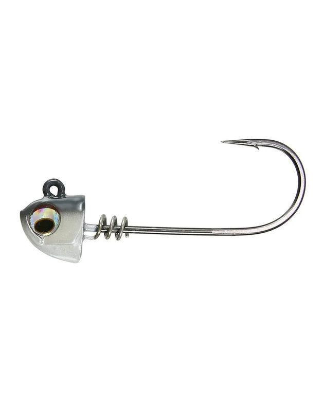 8" Jig Heads - NLBN - Weight:2oz - Color:Mullet Run