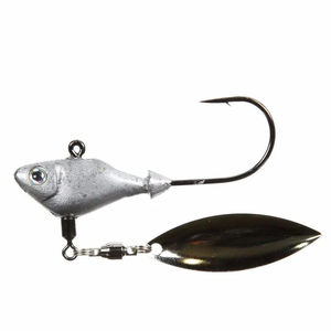 Fish Head Spin - 3/8 Spin Jighead - Size:Smokin Shad