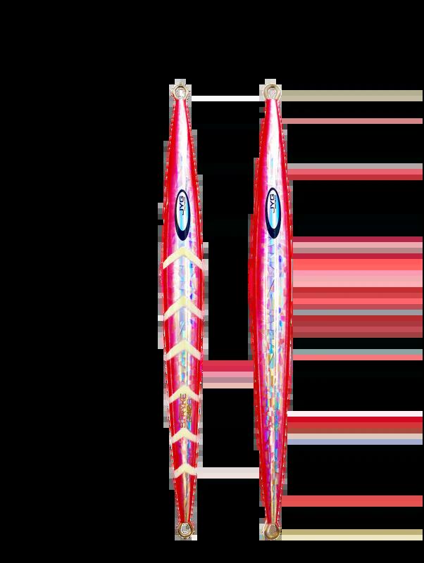 Stryke Collection / Slow Pitch Jigging - JYG - Color:Red Glow - Size:80g