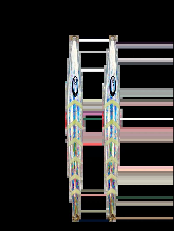 Stryke Collection / Slow Pitch Jigging - JYG - Color:Silver Glow - Size:80g