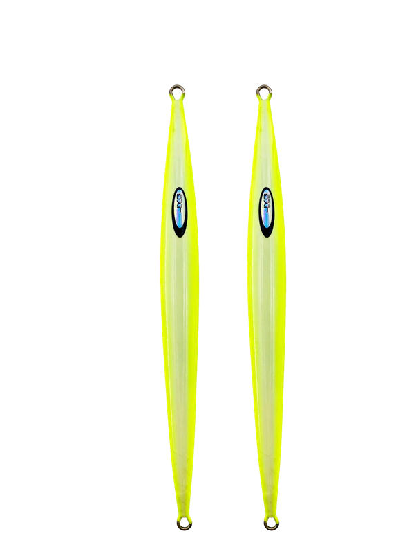 Stryke Collection / Slow Pitch Jigging - JYG - Color:Chartreuse Glow - Size:140g