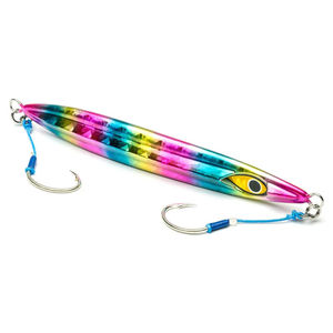 Rip Roller Slow Fall Jig - Mustad - Color:Rainbow Glitter - Size:200