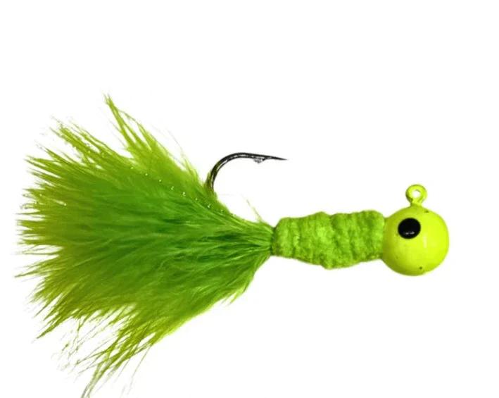 Crappie Jig - JYGS - Size:1/8oz - Color:Chartreuse