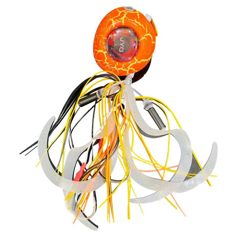 Eyedrop Jig - JYG Profishing - Size:80G - Color:Orange