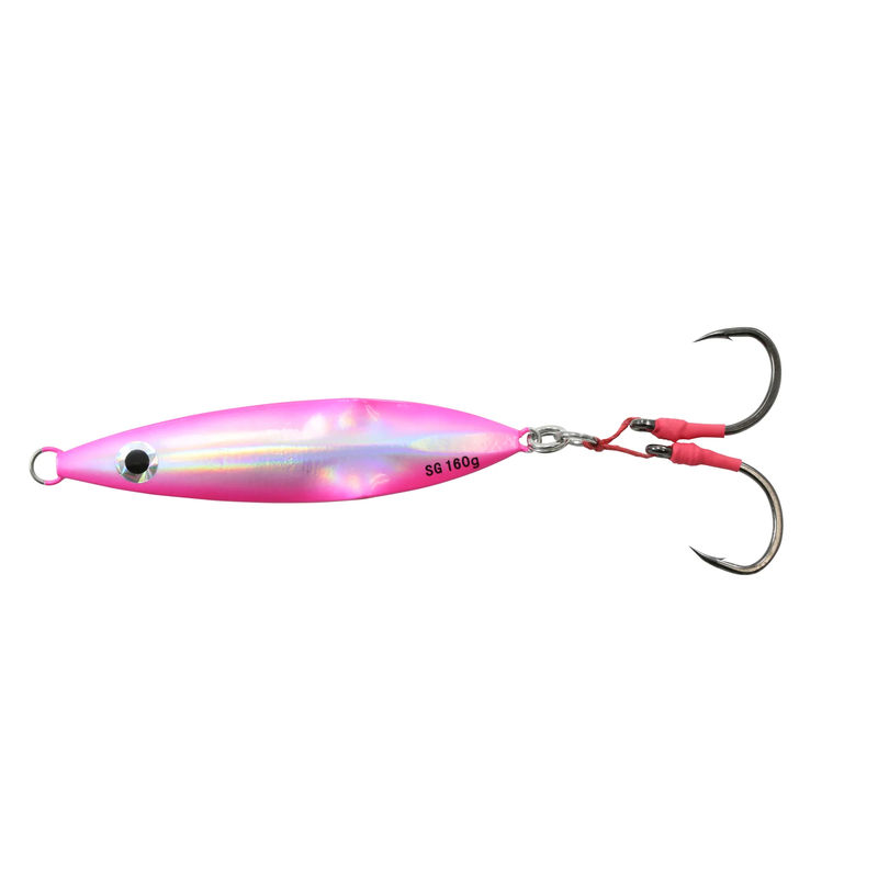 Squish Erratic Fall Jig - Savage Gear - Size:100g - Color:Pink Ice