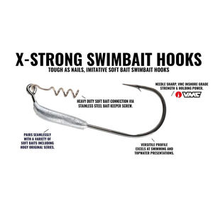 X-Strong Swimbait Hook 10/0 - Hogy - Style:Un-Weighted
