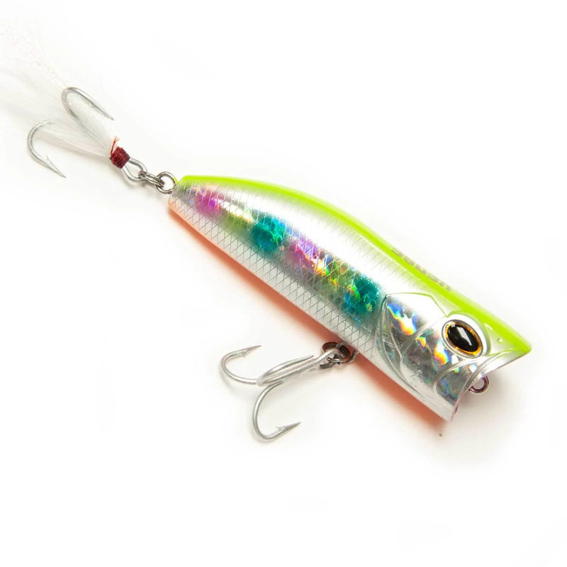 Baby Juggernaut 75 Popper Lure - VENSE - Color:Chrome Wonderbread