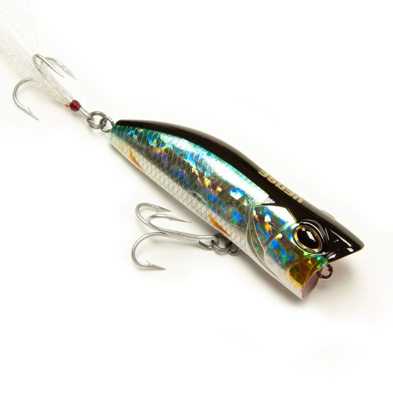 Baby Juggernaut 75 Popper Lure - VENSE - Color:Holographic Mullet