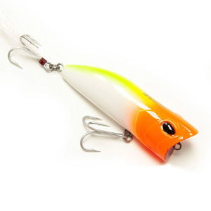 Baby Juggernaut 75 Popper Lure - VENSE - Color:Orange Head