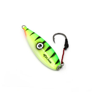 Flat Fall Jig - 170 GR Dancing Jimy - Jimy Jigs - Color:Firetiger