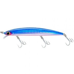 Mag Crystal Minnow - YO-ZURI - Color:Blue/ Fluorescent Pink - Size:3-3/8" 1/4 oz