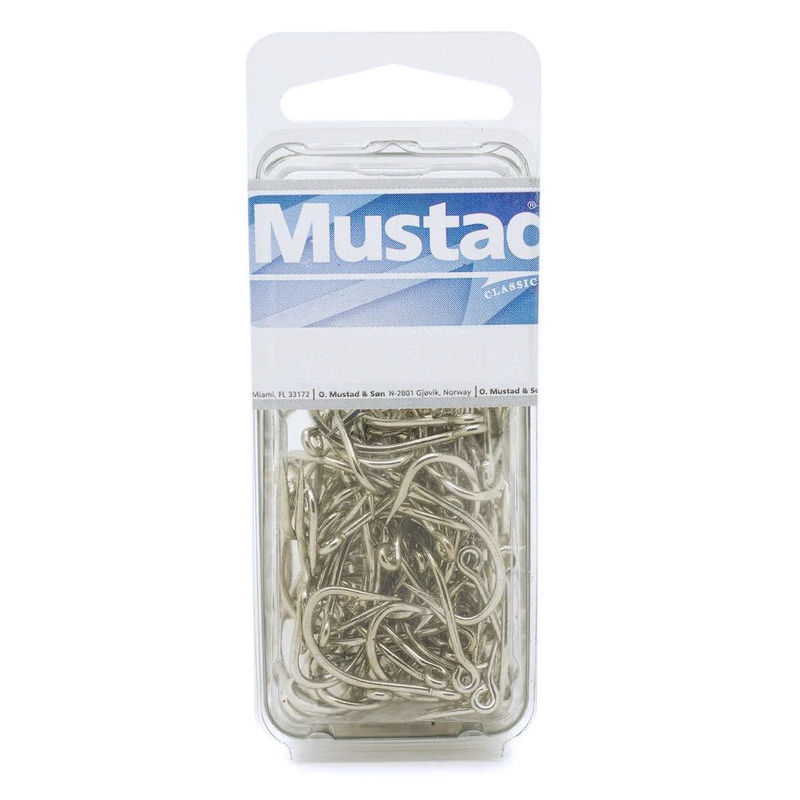 Beak Bait Holder Hook 92661-NI 100pk - Mustad - Size:4/0