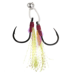 Light Double Jigging Assist Rig - Mustad - Size:1