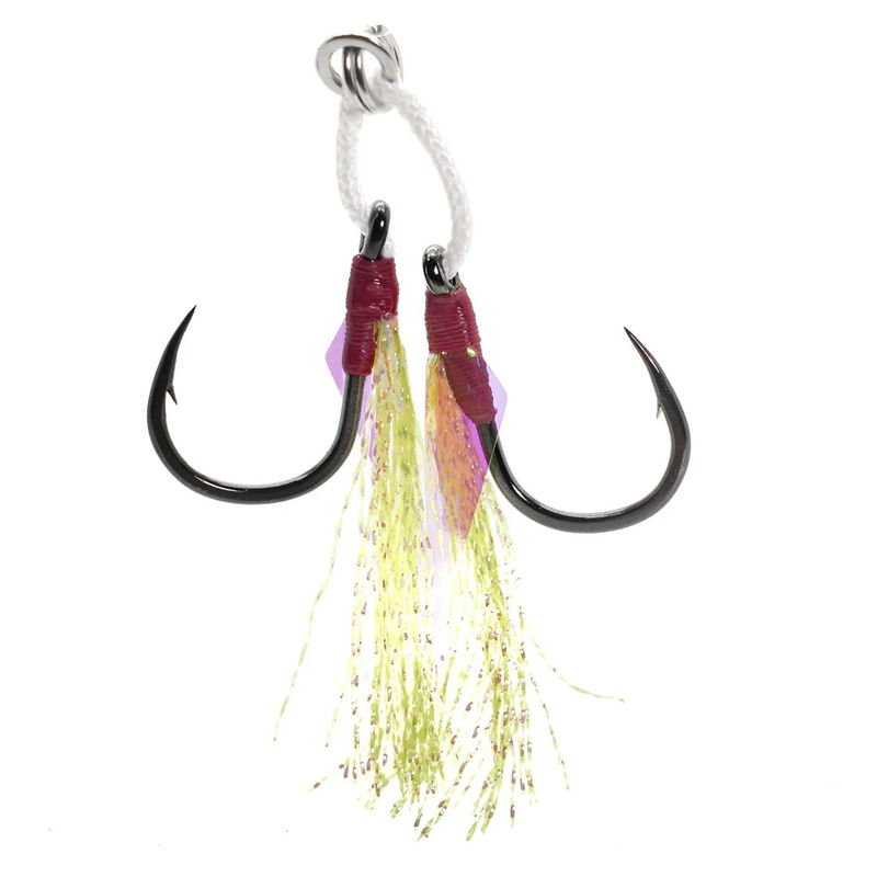 Light Double Jigging Assist Rig - Mustad - Size:1