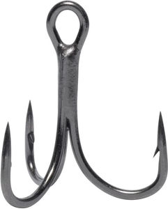 Black Nickel Treble Hooks