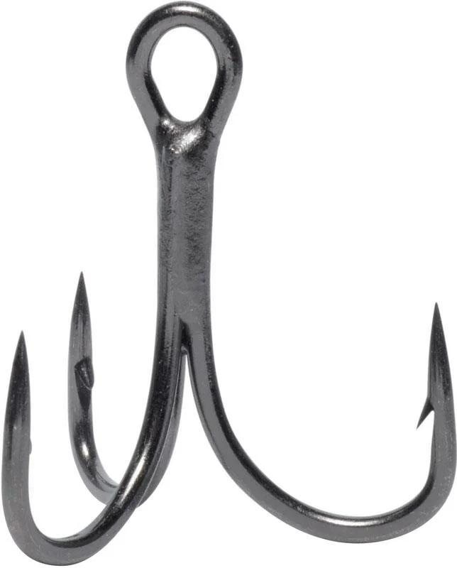 Black Nickel Treble Hooks