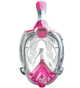 Libera Snorkeling Mask - Seac - Size:S/M - Color:Transparent Pink