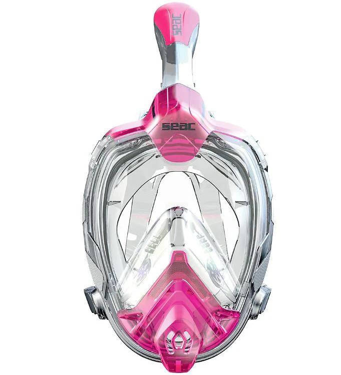 Libera Snorkeling Mask - Seac - Size:S/M - Color:Transparent Pink