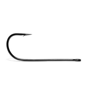 Long Shank Black Nickel Hook - Size:2