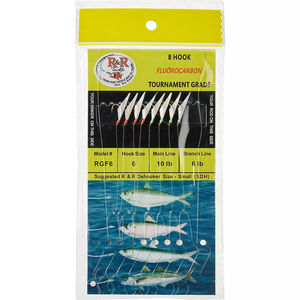 Tournament Grade Sabiki - R&R Tackle - Size:4 - Main Line:10 lb.