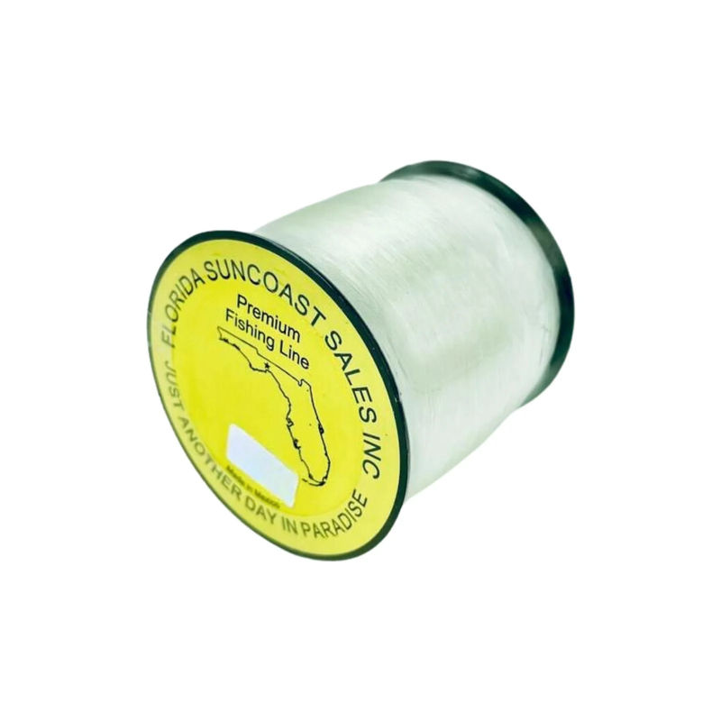 Suncoast Premium Mono 1/4 lb Spool - Size:10lb / 1350yds - Color:Clear