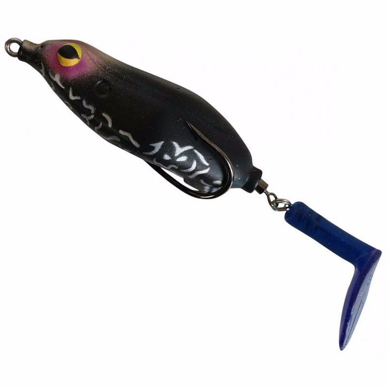 Sprinker Frog Lure - Teckel - Color:Black/Blue
