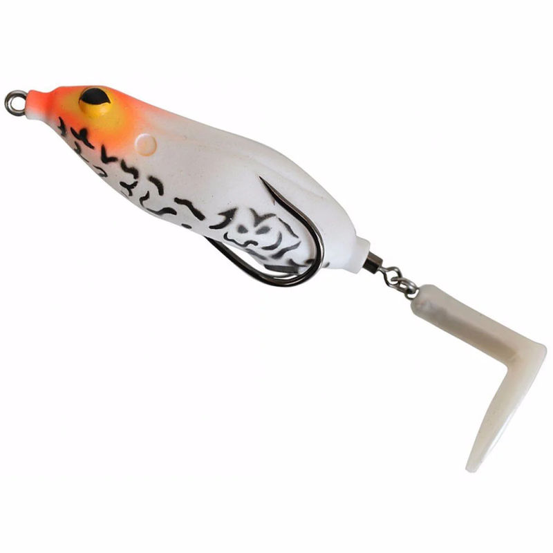 Sprinker Frog Lure - Teckel - Color:Pearl/White