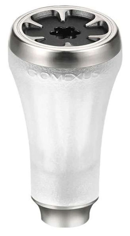 Hyper Series TPE Gomexus Power Knob - Color:Transparent/Silver