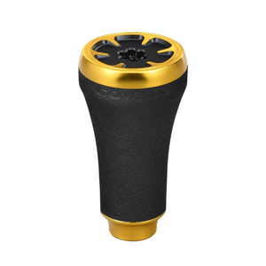 Hyper Series TPE Gomexus Power Knob - Color:Black/Gold