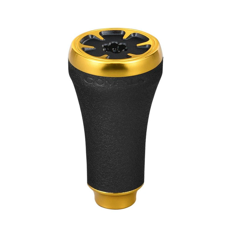Hyper Series TPE Gomexus Power Knob - Color:Black/Gold