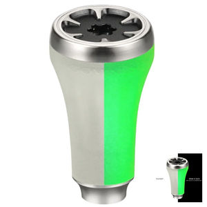 Hyper Series TPE Gomexus Power Knob - Color:Glow/Silver