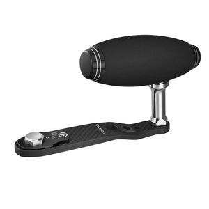 T-Bar Power Handle - Gomexus - Size:7x4mm - Color:Carbon Black/Silver