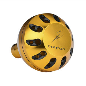 Aluminum Power Knob - GOMEXUS - Size:45mm - Color:Gold / Black - Fitment:Any Brand