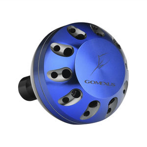 Aluminum Power Knob - GOMEXUS - Size:47mm - Color:Blue - Fitment:Any Brand