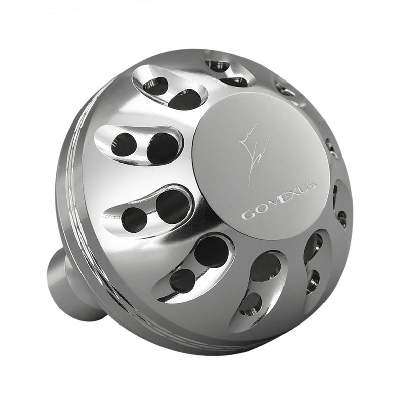 Aluminum Power Knob - GOMEXUS - Size:41mm - Color:Silver - Fitment:Any Brand