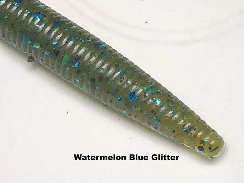 Fat Boy - Razor Baits - Color:Watermelon Blue Glitter