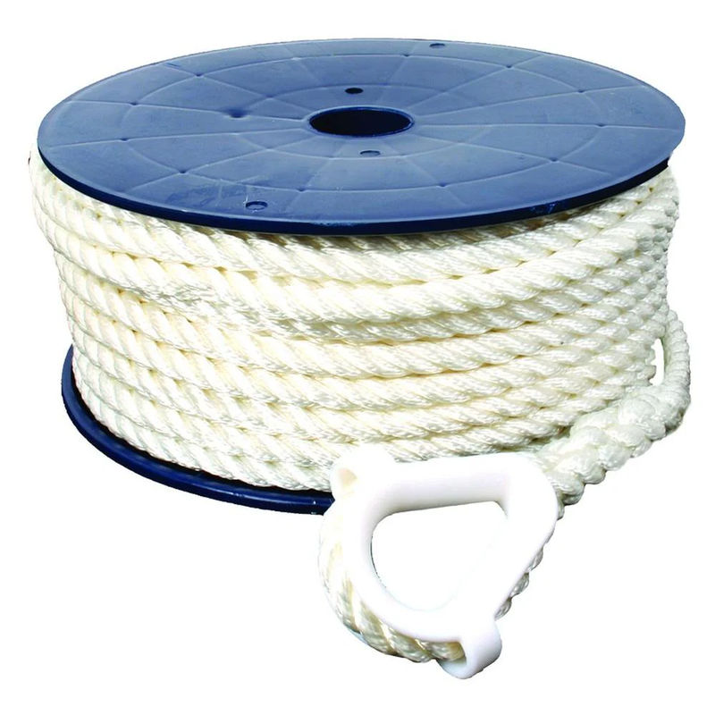 3 Strand Twisted Anchor Line - Invincible Marine - Size:1/2" x 150'