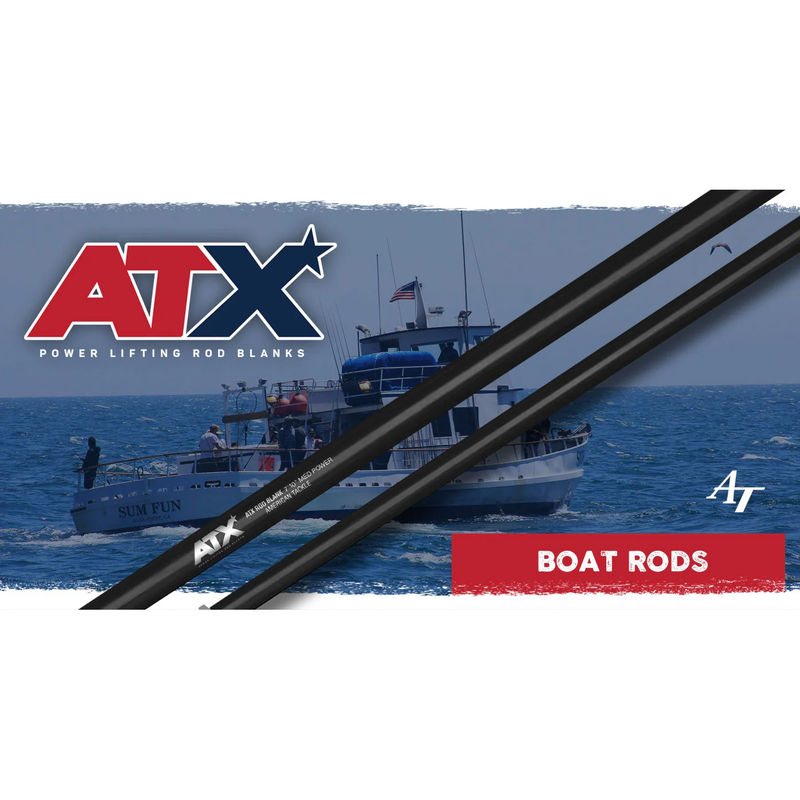 ATX Boat Rods - American Tackle - Length:7 ft - Power:Med-Heavy