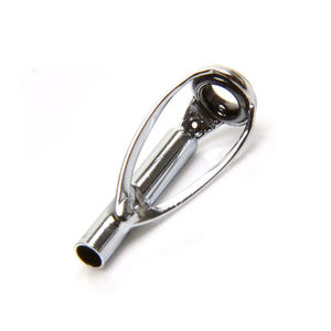 RingLock Micro Tops - American Tackle - Color:Chrome - Ring Material:Duralite - Size:Ring: 4 • Tube: 4