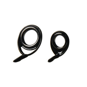 TiForged Spinning Running Guides TRS - American Tackle - Color:Black - Ring Type:Nanolite - Size:10