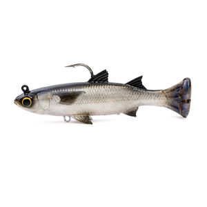 Pulse Tail Mullet RTF - Savage Gear - Size:3" - Color:Silver Mullet