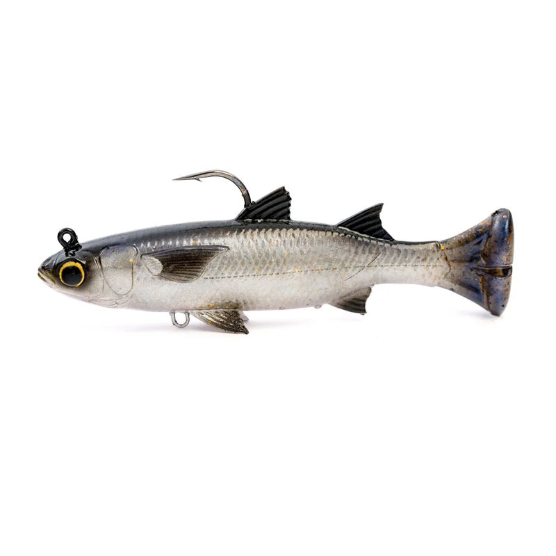 Pulse Tail Mullet RTF - Savage Gear - Size:3" - Color:Silver Mullet