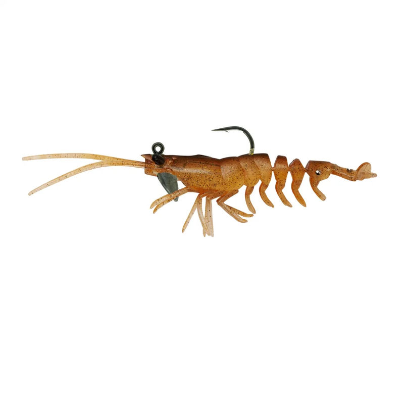 3D Shrimp RTF - Savage Gear - Color:Grass - Size:3 1/2"