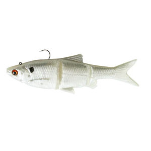 3D Baitfsh Swimbait - Savage Gear - Color:Pearl - Length:4" 3/8 oz
