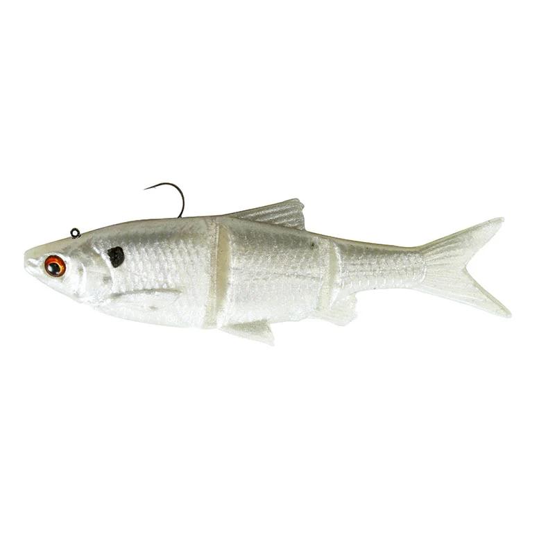 3D Baitfsh Swimbait - Savage Gear - Color:Pearl - Length:3" 1/4 oz