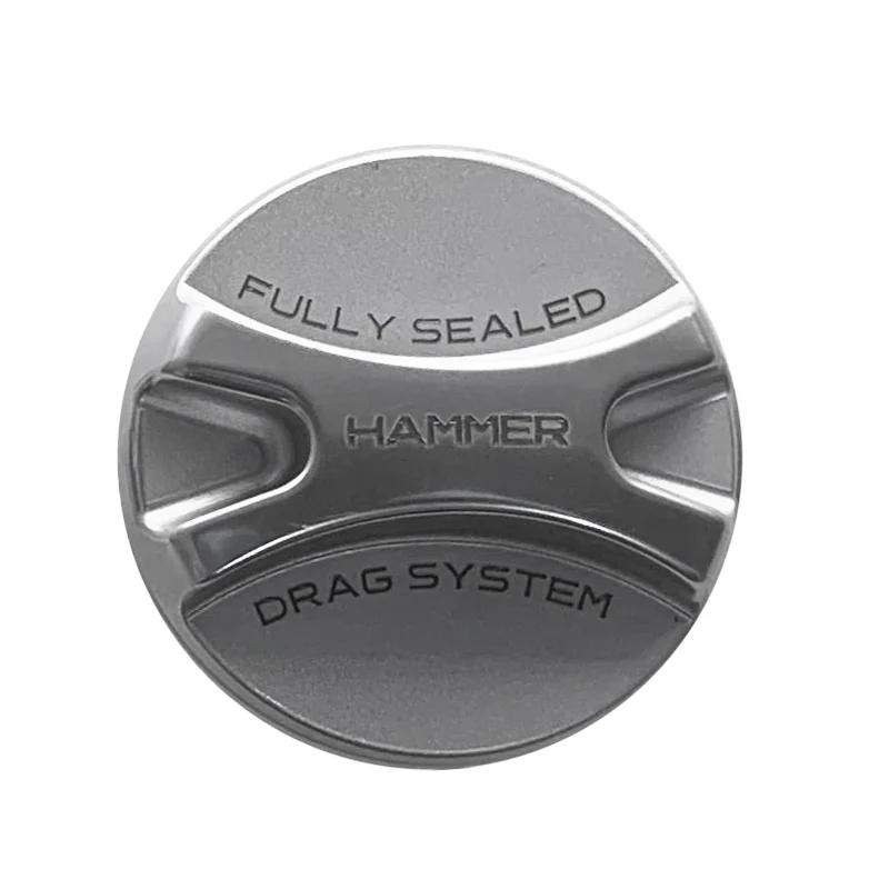 Saltx Drag Knob Component - Tsunami - Size:6000 - Color:Silver