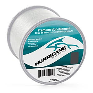 Hurricane Monofilament - Size:1 LB - LB Test:30